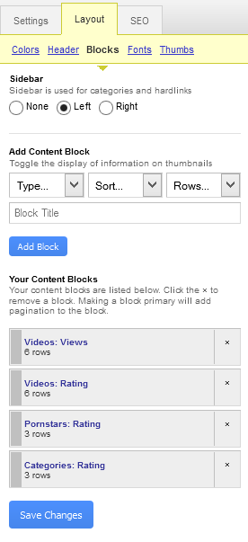 choose the content blocks of your porn tube