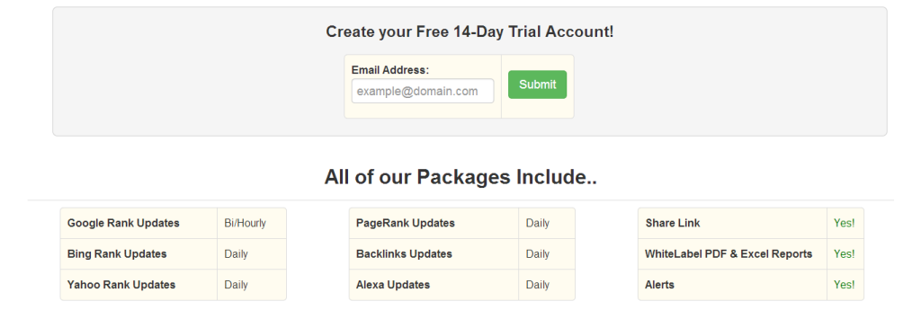 SerpBook Free 14 days-trial